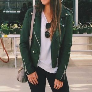 Green Leather Jacket